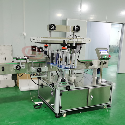 Automatische wasmiddel etiketteermachine