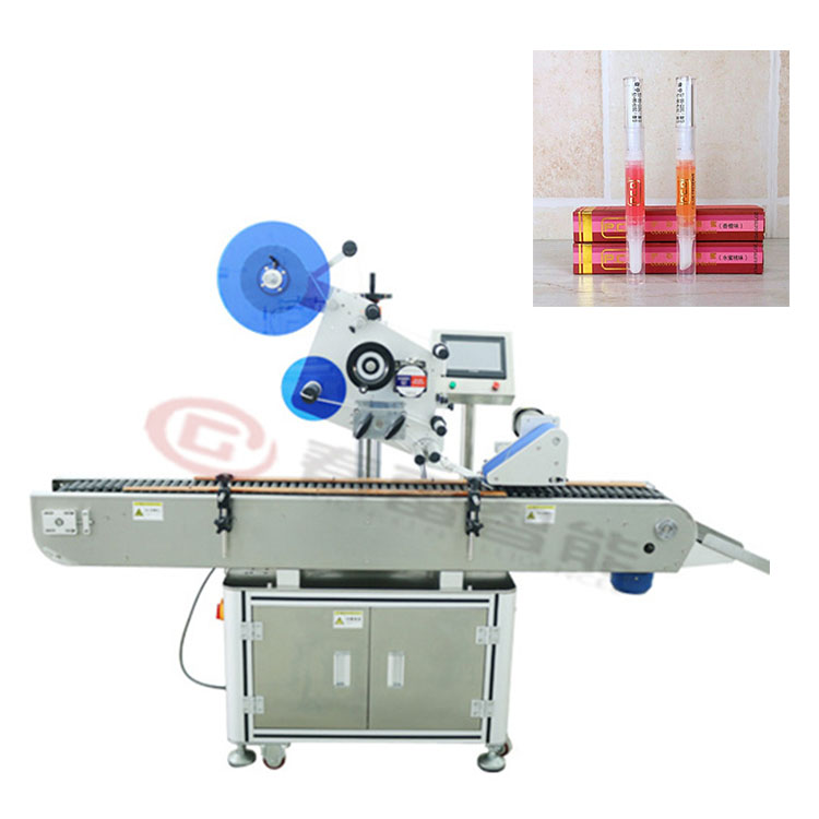 Automatische lipgloss-etiketteermachine